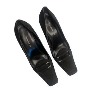 Naturalizer Shoes Naturalizer Y2k Black Suede Buckle Detail
